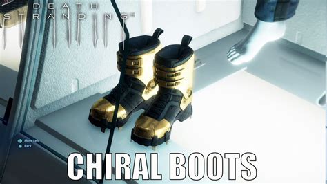 chiral boots